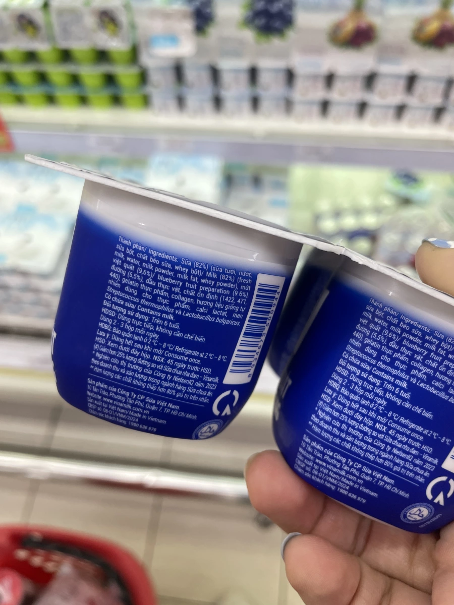 Vinamilk 藍莓優格 (4入裝)