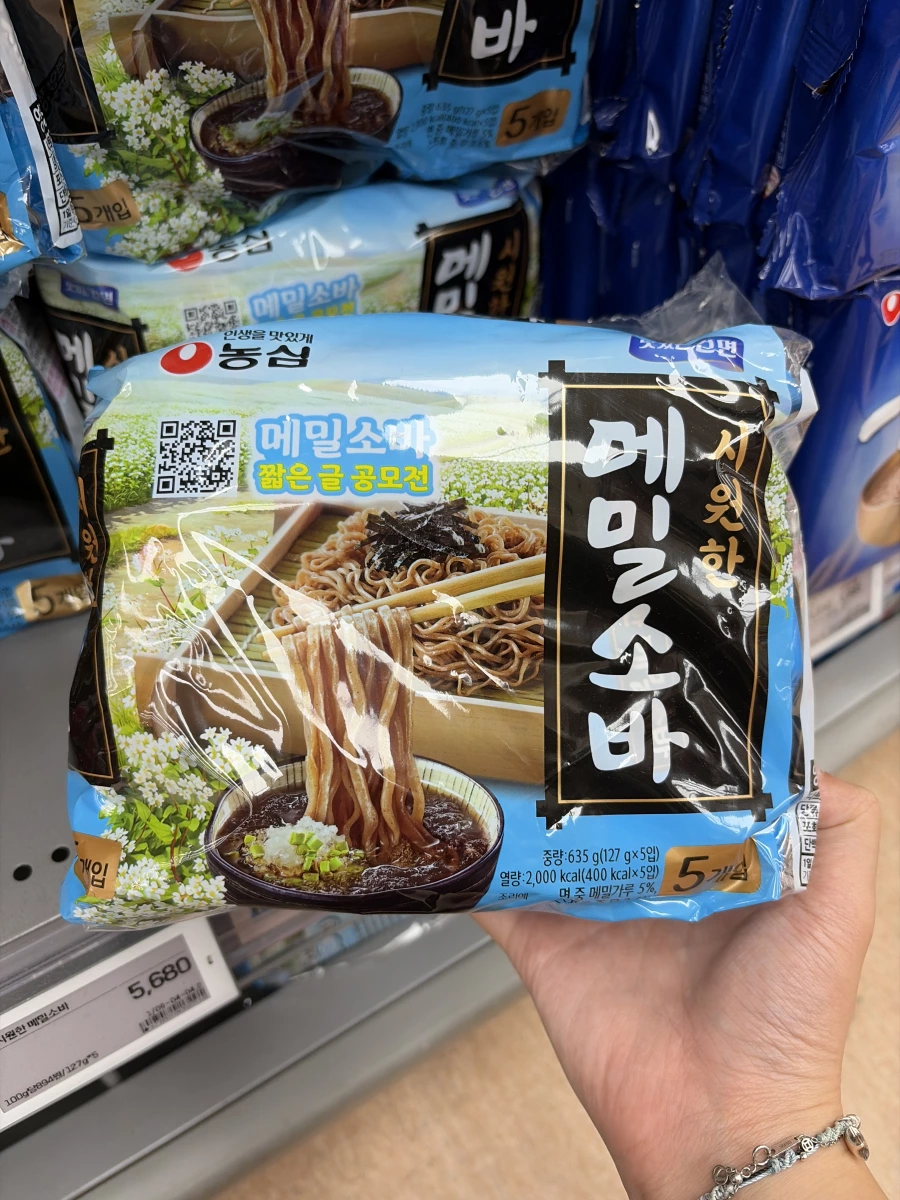 農心蕎麥涼麵 (Nongshim Buckwheat Soba)
