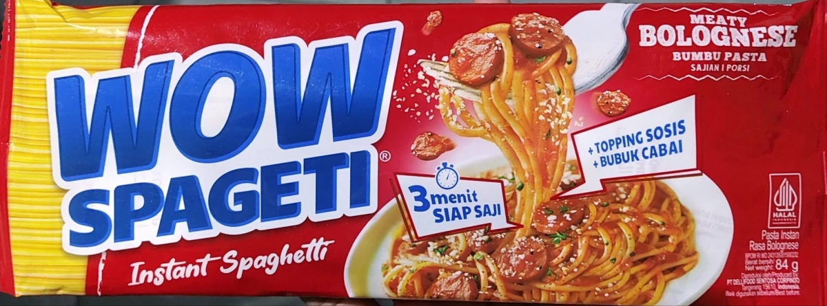 WOW SPAGETI 即食義大利麵 (Meaty Bolognese)