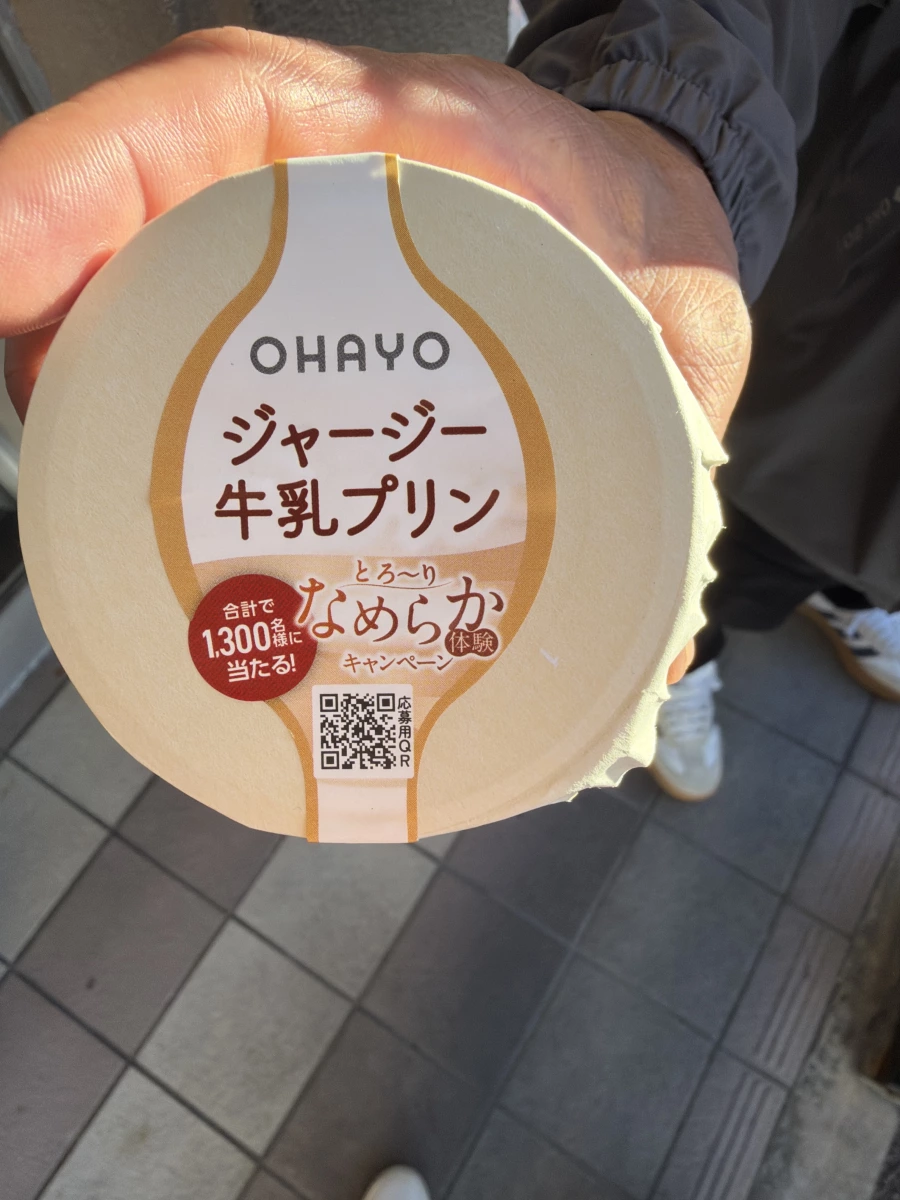 OHAYO 澤西牛乳布丁
