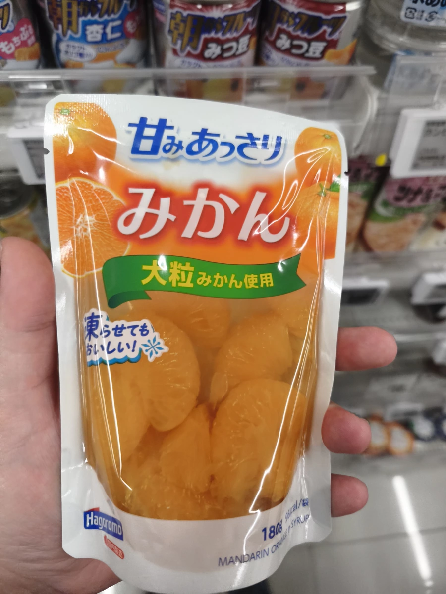 Hagoromo 糖漬橘子瓣軟袋罐頭