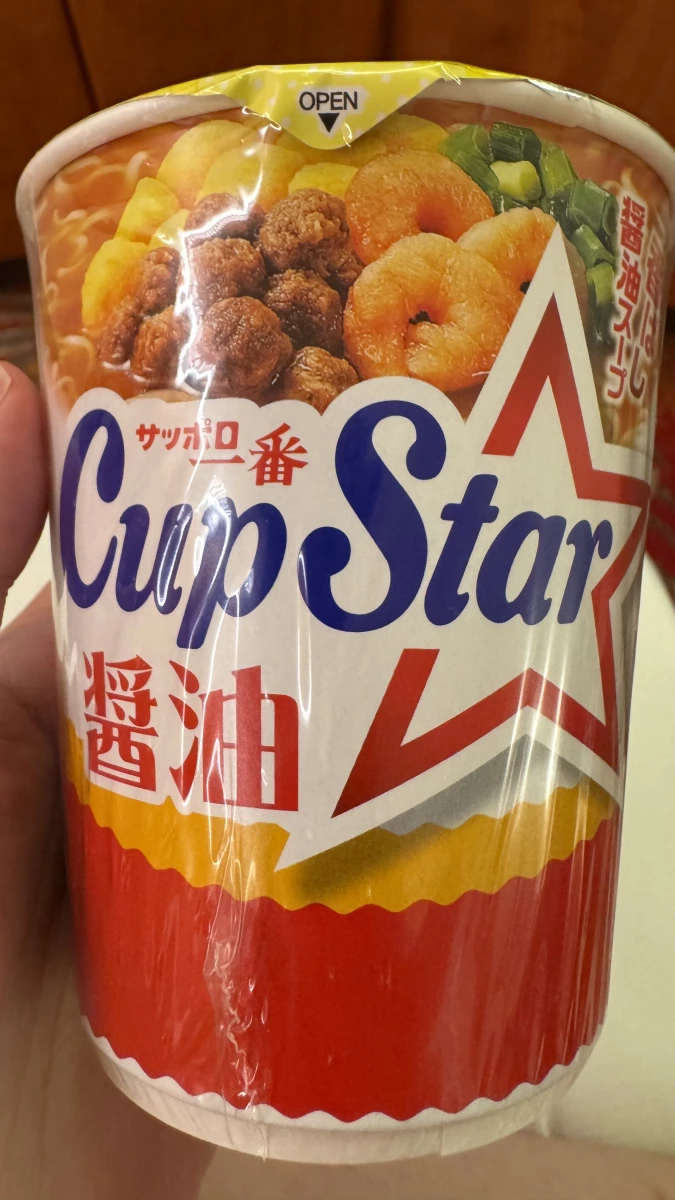 SANYO 三洋食品 Cup Star 醬油泡麵