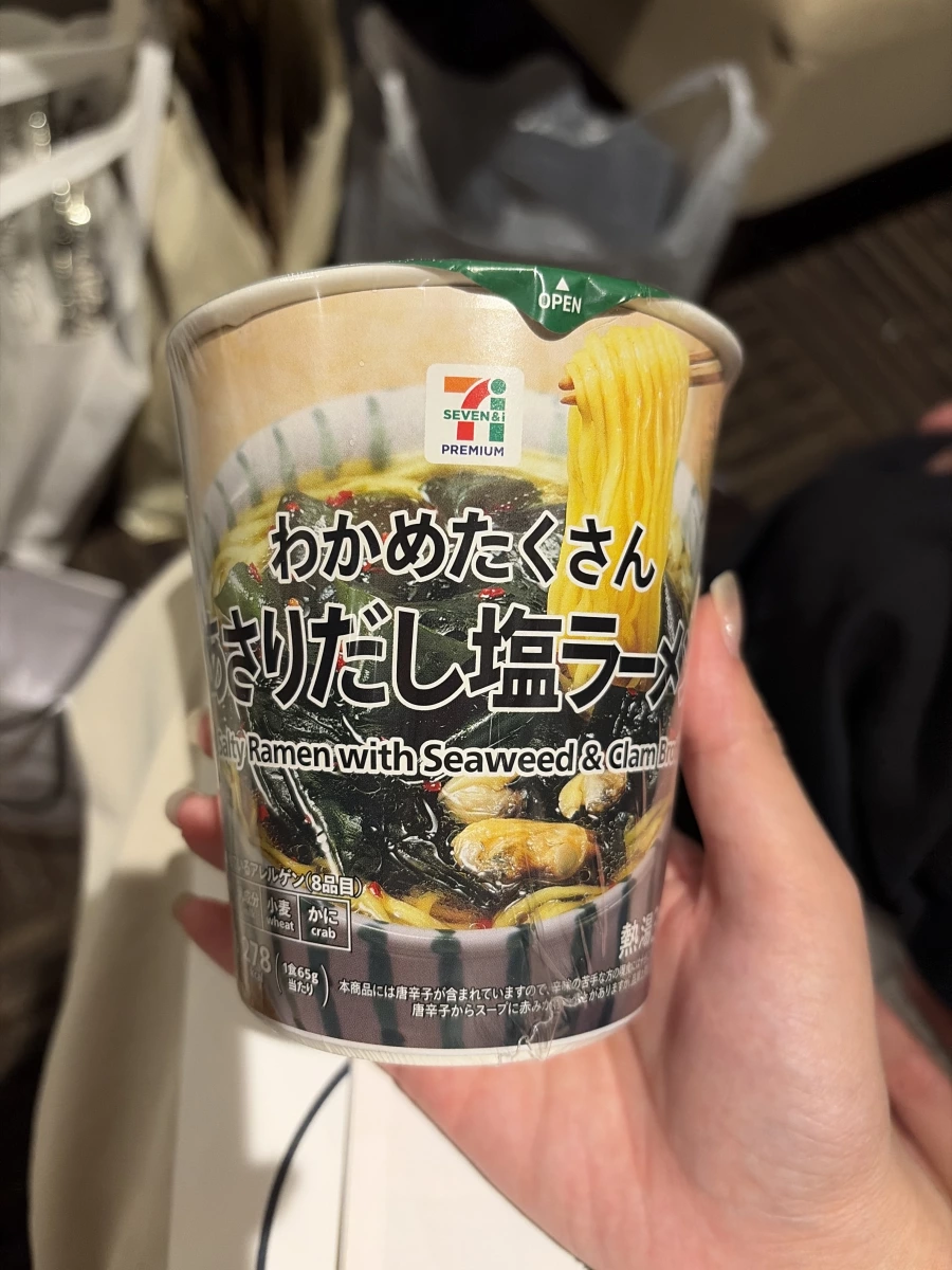 日本 7-11 海鮮鹽味泡麵