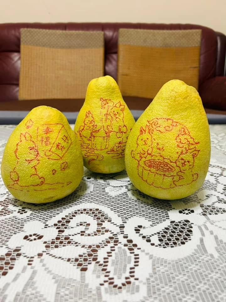 新鮮柚子
