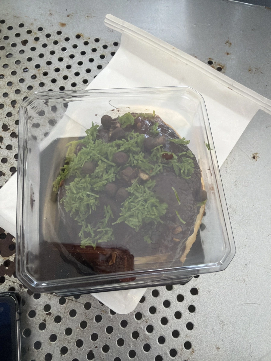 巧克力裝飾甜甜圈