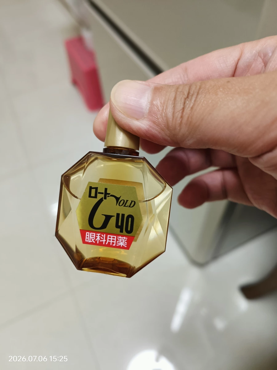 樂敦 V-ROHTO GOLD 40 眼藥水
