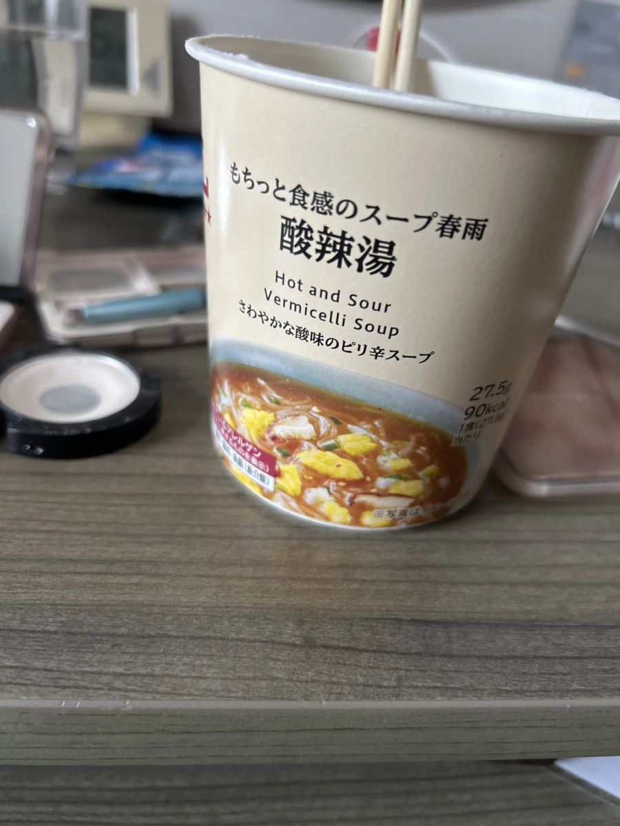日本 Lawson 酸辣湯春雨 (即食冬粉)