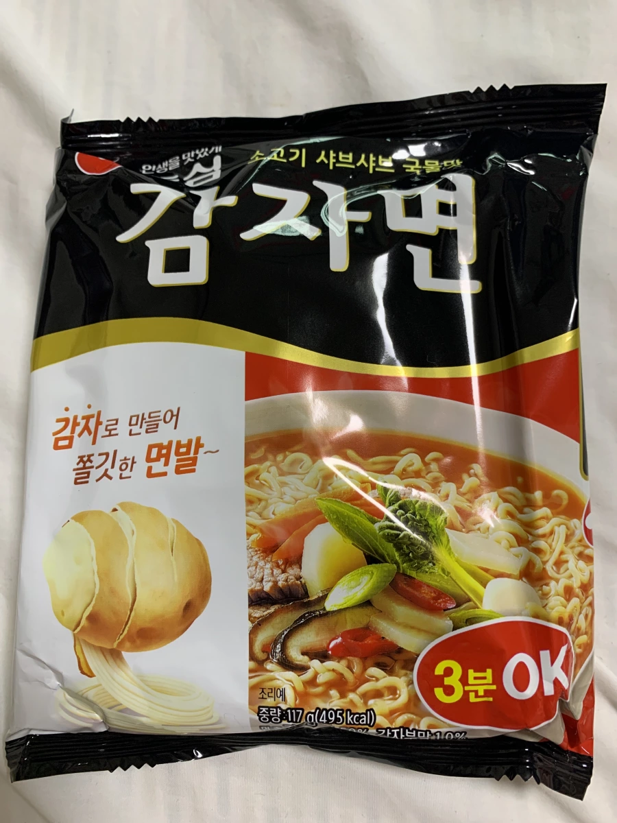 農心馬鈴薯麵 (Nongshim Gamja-myeon)