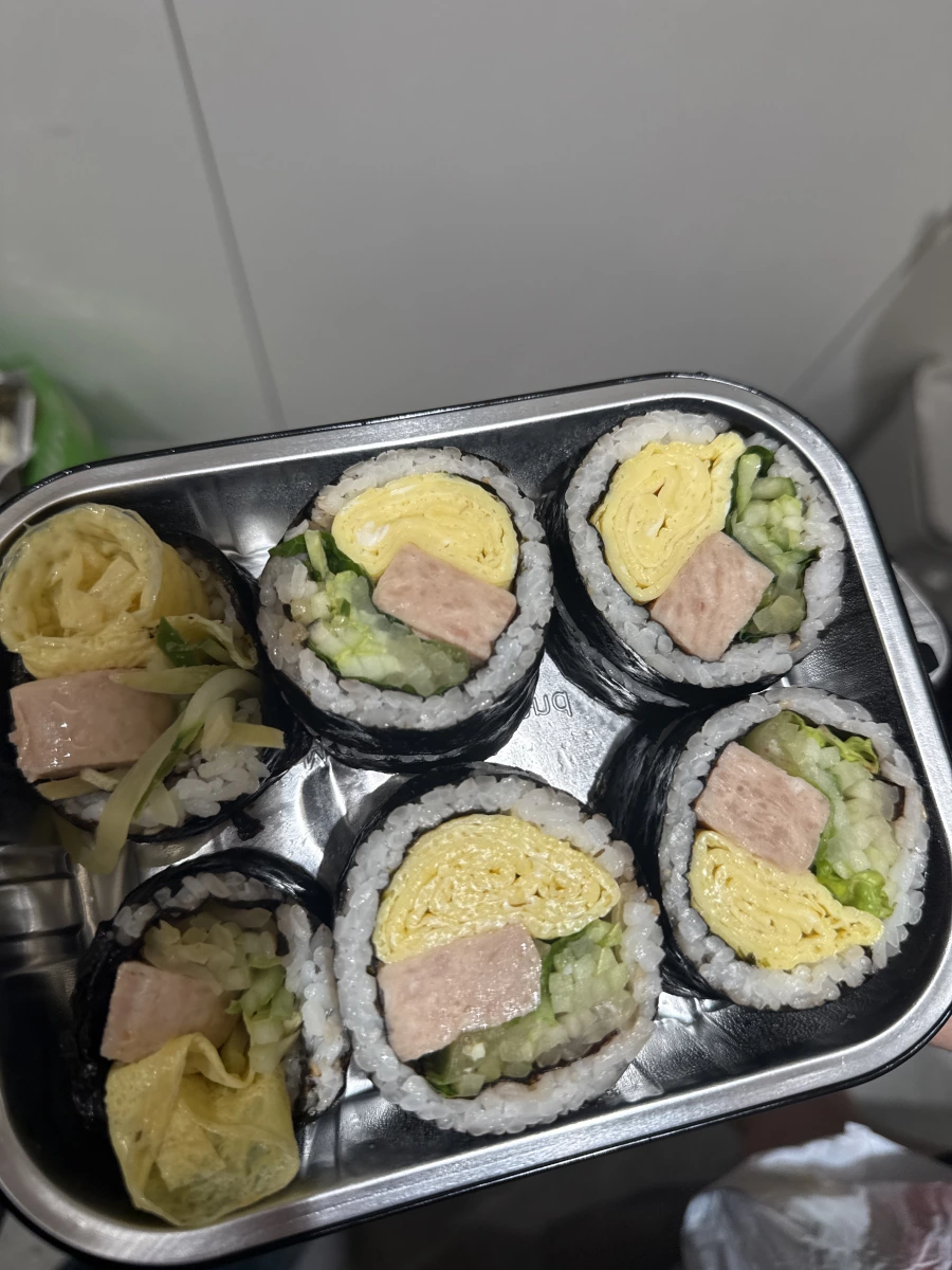 韓式飯捲 (Gimbap)