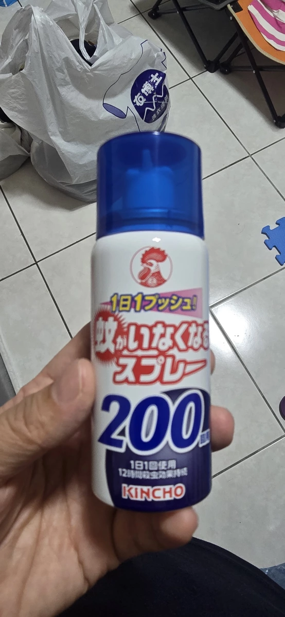 KINCHO 金鳥噴霧式蚊香 (200日用)