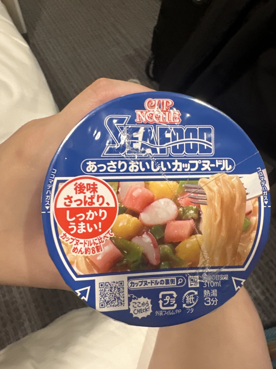 日清杯麵海鮮口味