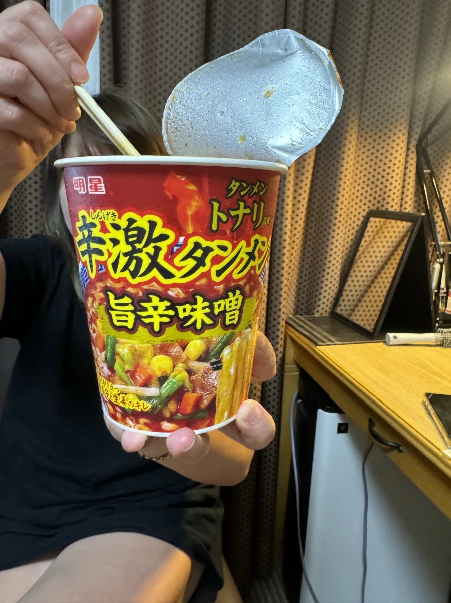 明星辛激湯麵旨辛味噌口味