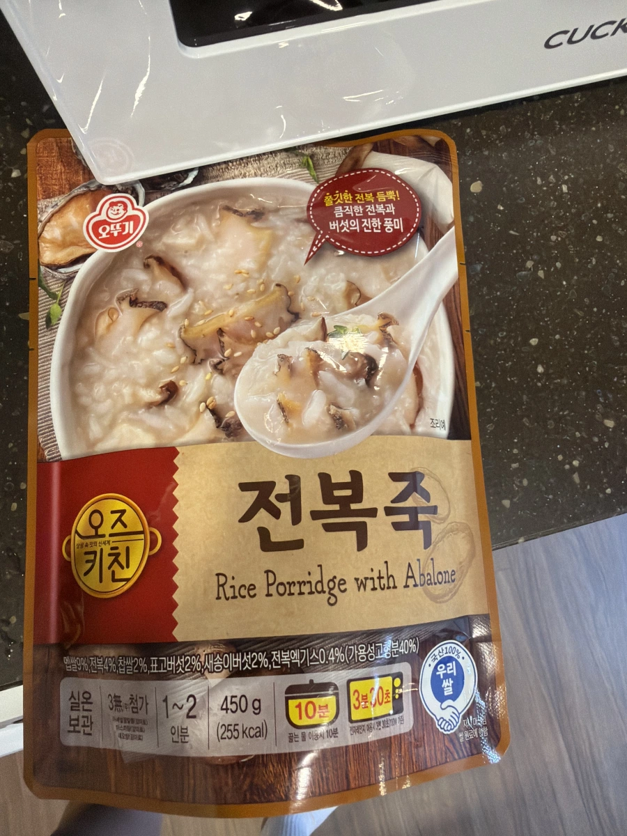 不倒翁 (Ottogi) 鮑魚粥調理包