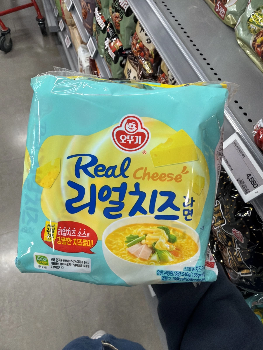 韓國不倒翁 (Ottogi) 起司風味拉麵
