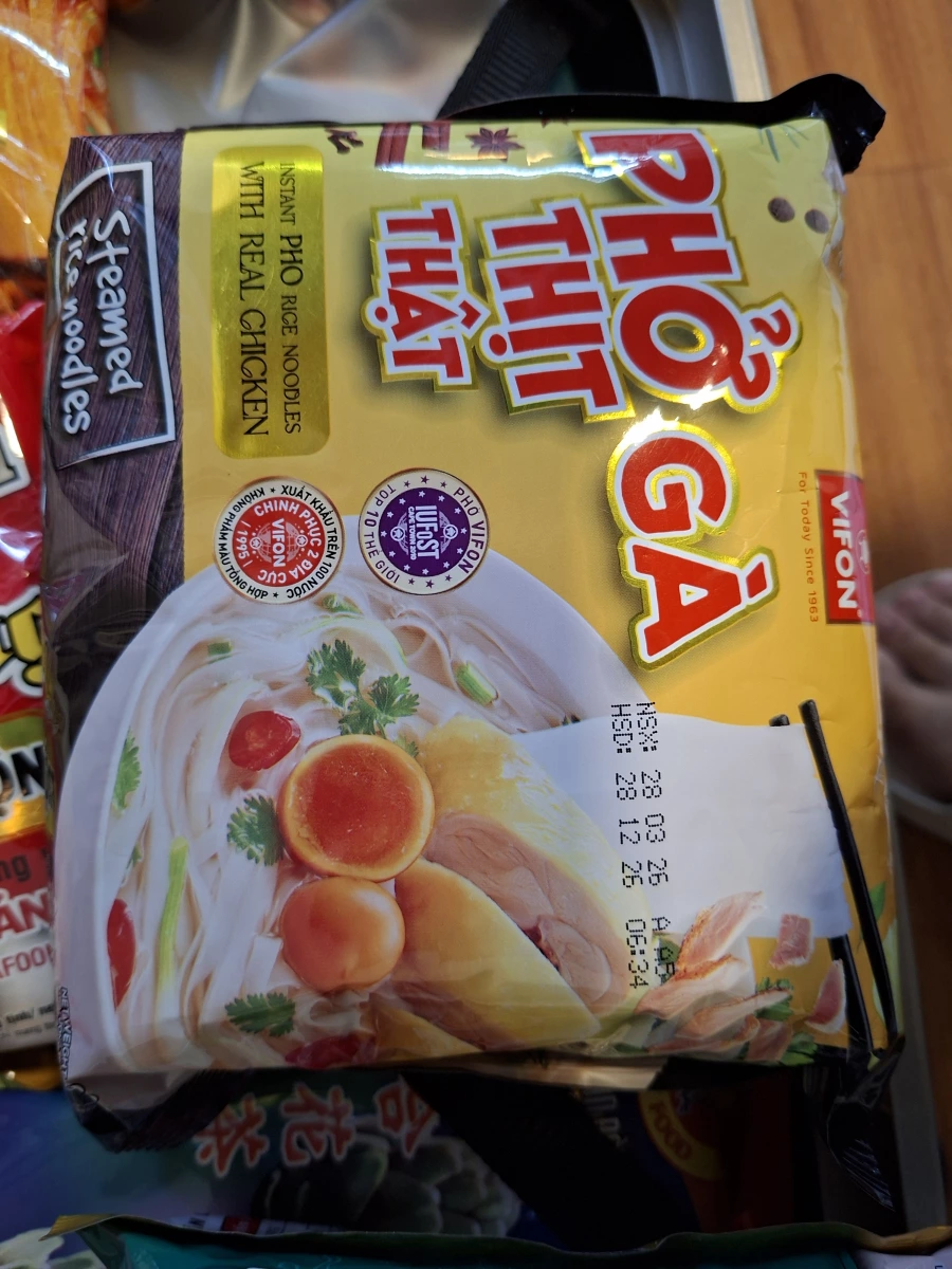 VIFON 皇家真肉雞肉河粉 (PHỞ GÀ)