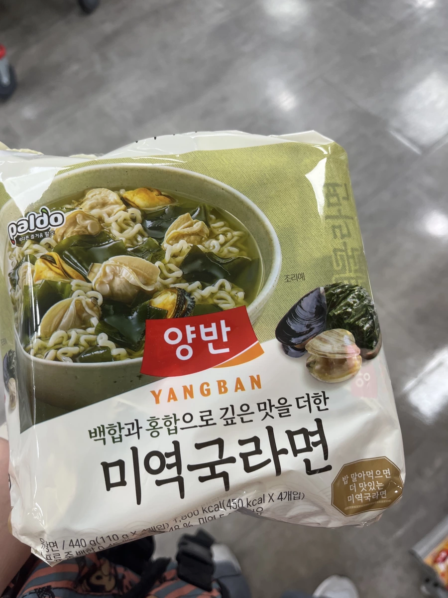 Paldo Yangban 海帶湯拉麵