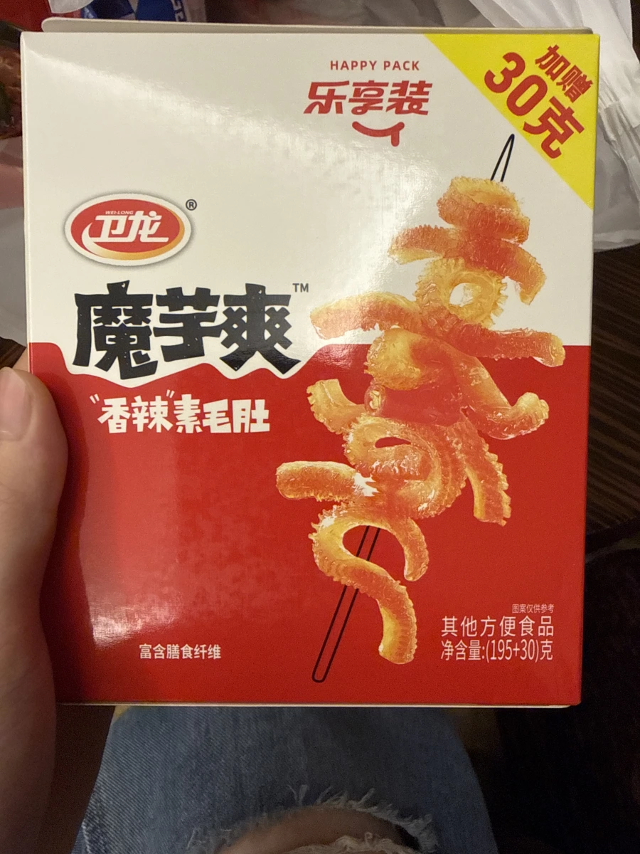 衛龍魔芋爽（香辣素毛肚）