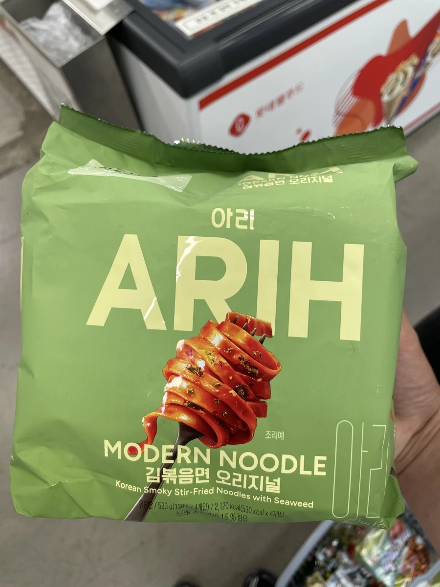 ARIH 韓國煙燻海苔炒麵